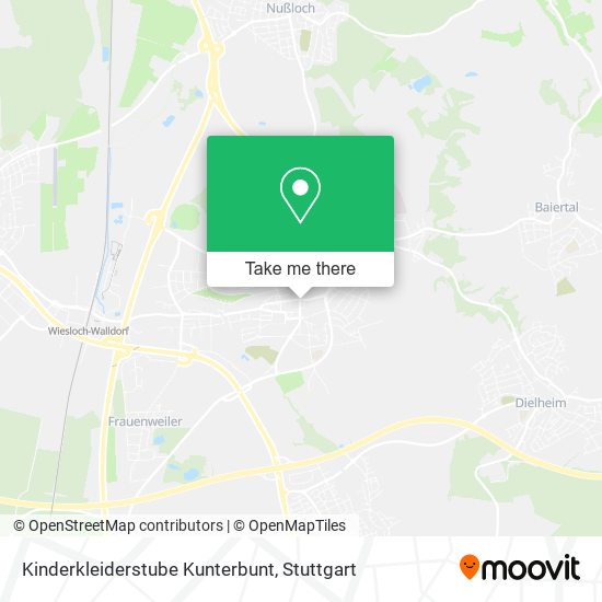 Kinderkleiderstube Kunterbunt map