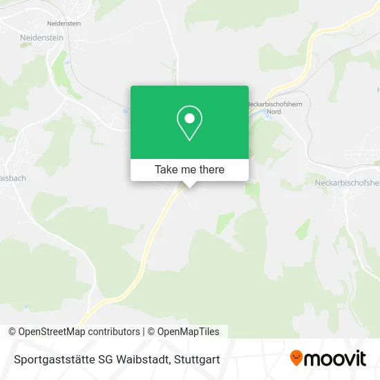 Sportgaststätte SG Waibstadt map