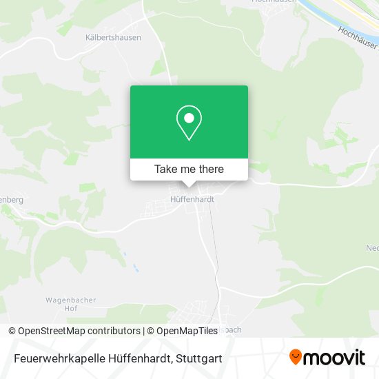 Feuerwehrkapelle Hüffenhardt map