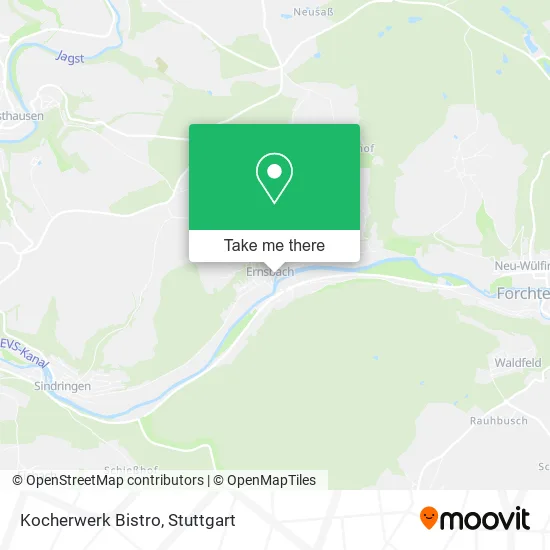 Карта Kocherwerk Bistro