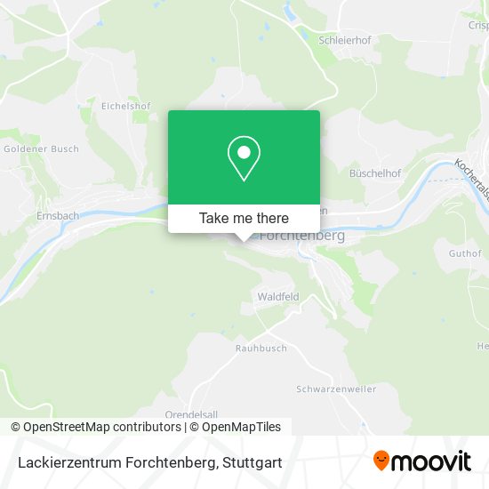 Lackierzentrum Forchtenberg map