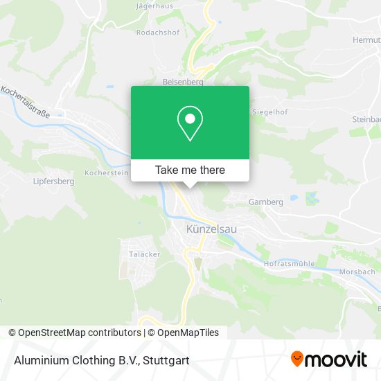 Aluminium Clothing B.V. map