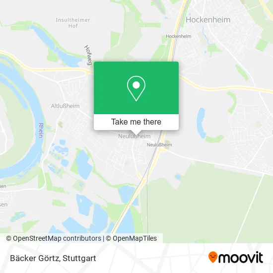 Карта Bäcker Görtz