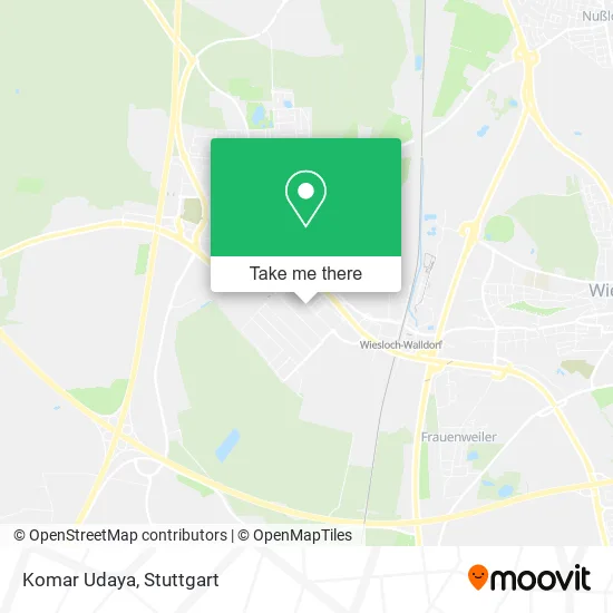 Карта Komar Udaya