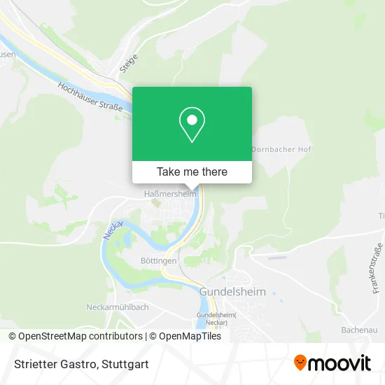 Карта Strietter Gastro