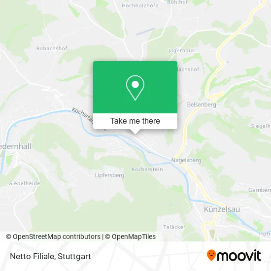 Карта Netto Filiale