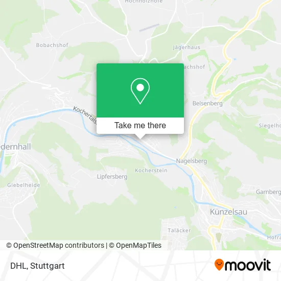Карта DHL