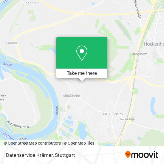 Карта Datenservice Krämer