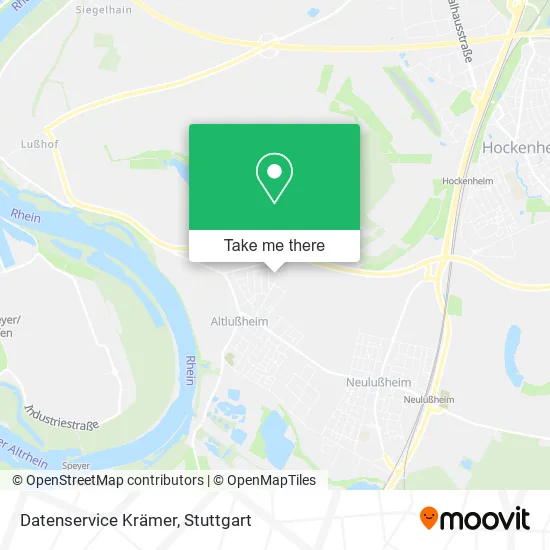 Карта Datenservice Krämer