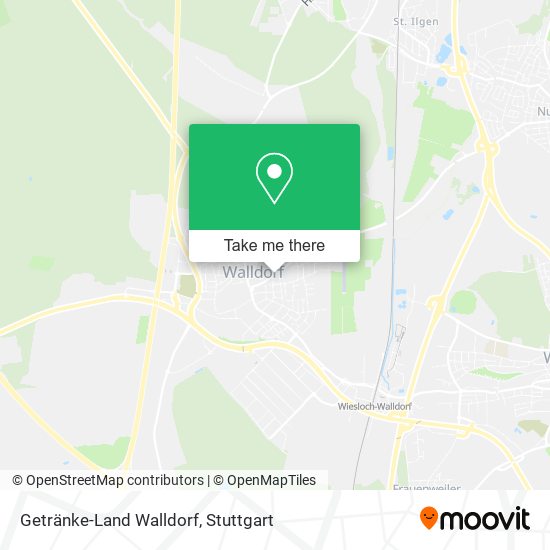 Getränke-Land Walldorf map