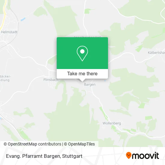 Карта Evang. Pfarramt Bargen