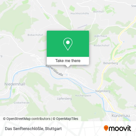 Карта Das Senftenschlößle