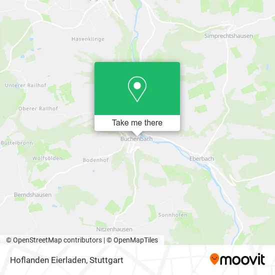 Карта Hoflanden Eierladen