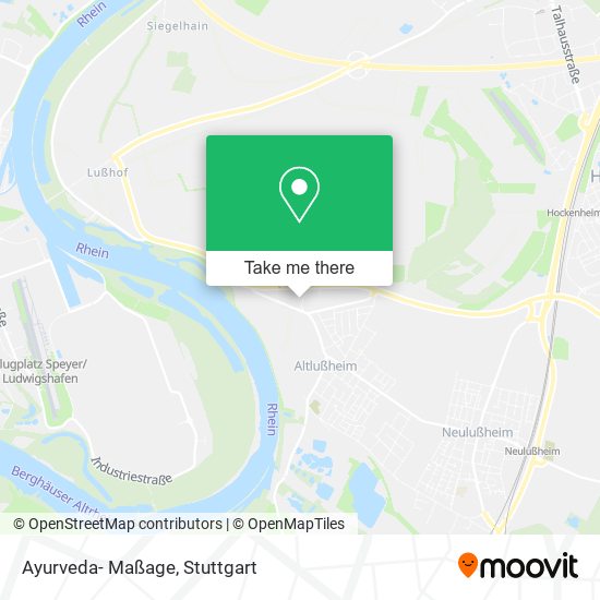 Ayurveda- Maßage map