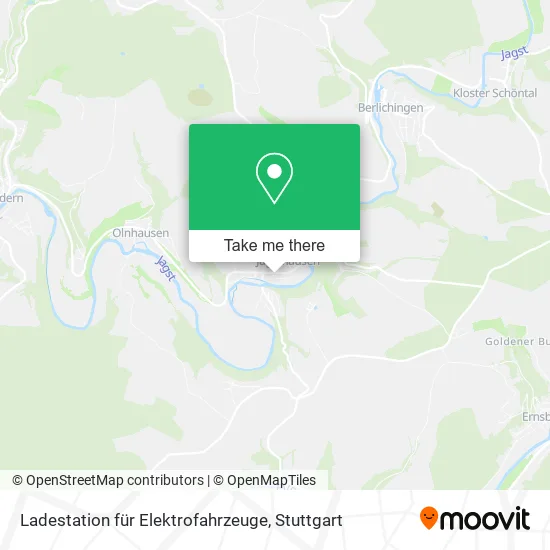 Карта Ladestation für Elektrofahrzeuge