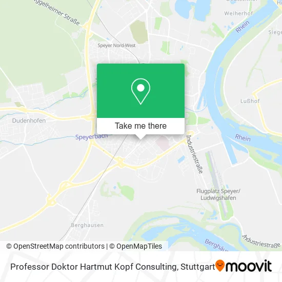 Карта Professor Doktor Hartmut Kopf Consulting