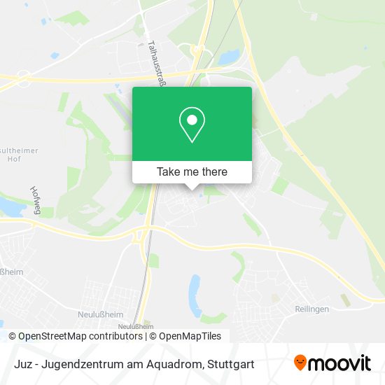 Карта Juz - Jugendzentrum am Aquadrom