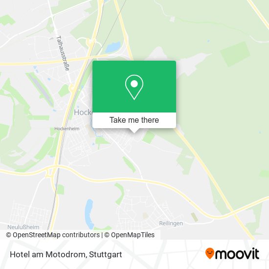 Карта Hotel am Motodrom