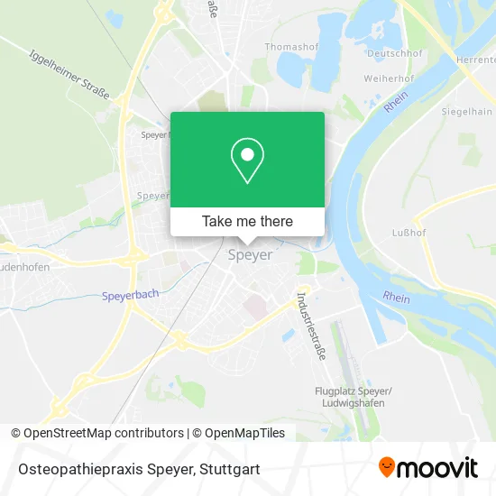 Карта Osteopathiepraxis Speyer