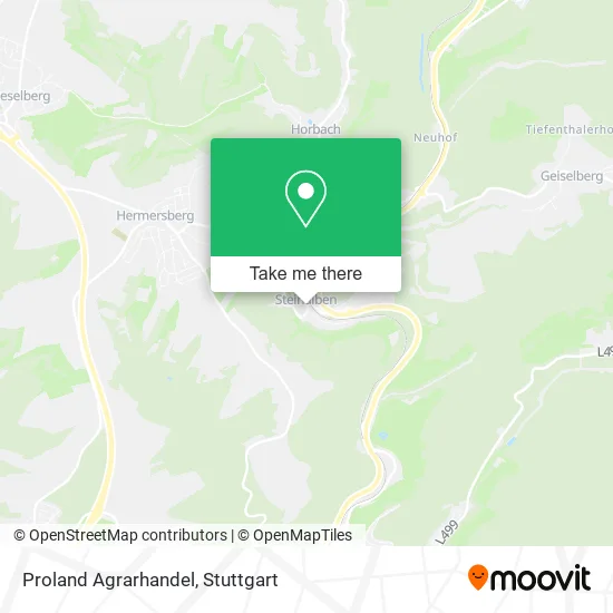 Карта Proland Agrarhandel