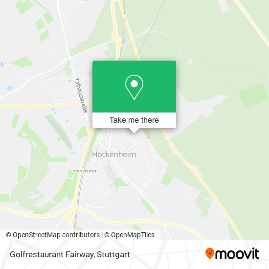 Golfrestaurant Fairway map