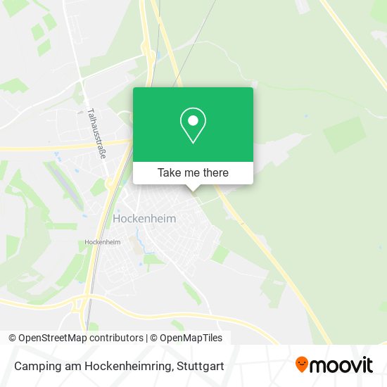 Camping am Hockenheimring map