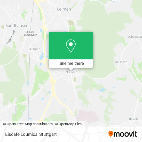 Карта Eiscafe Loumica
