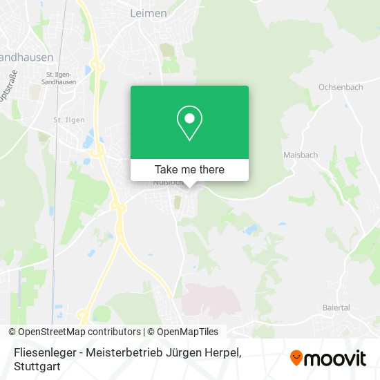 Fliesenleger - Meisterbetrieb Jürgen Herpel map