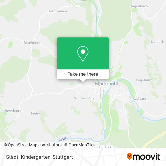 Städt. Kindergarten map