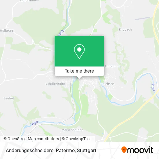 Карта Änderungsschneiderei Patermo