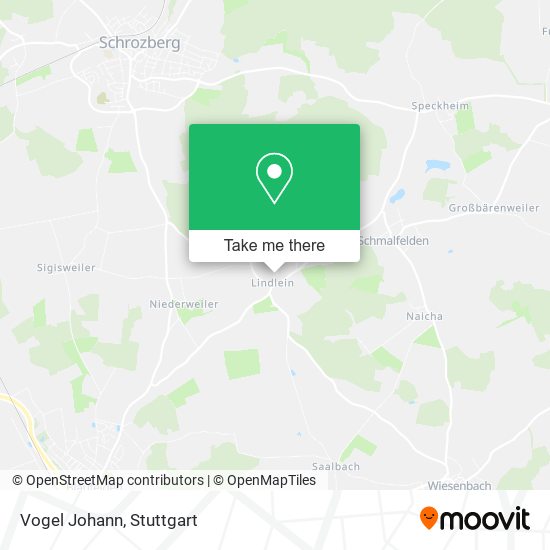Карта Vogel Johann