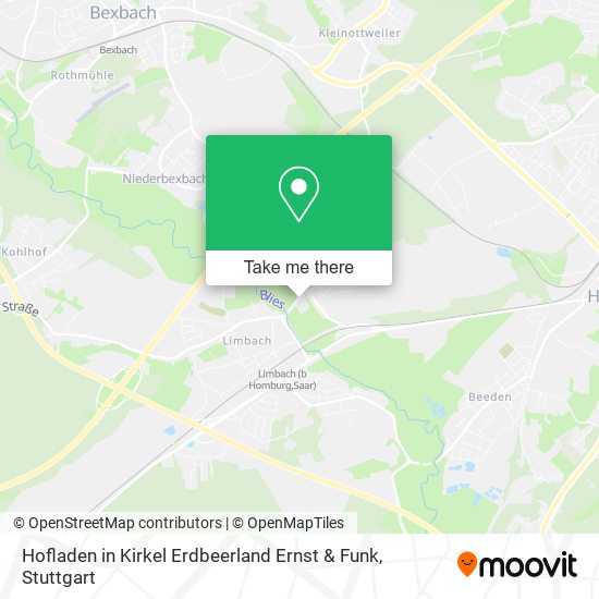 Hofladen in Kirkel Erdbeerland Ernst & Funk map
