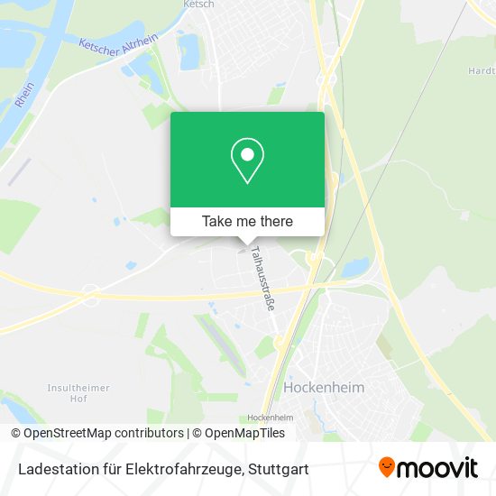 Ladestation für Elektrofahrzeuge map
