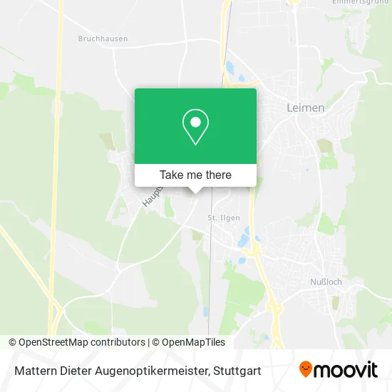 Карта Mattern Dieter Augenoptikermeister