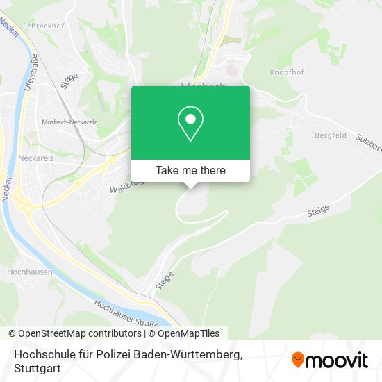 Hochschule für Polizei Baden-Württemberg map