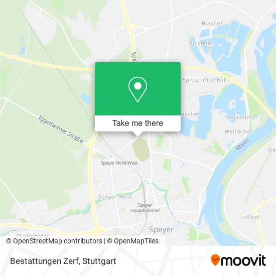 Карта Bestattungen Zerf