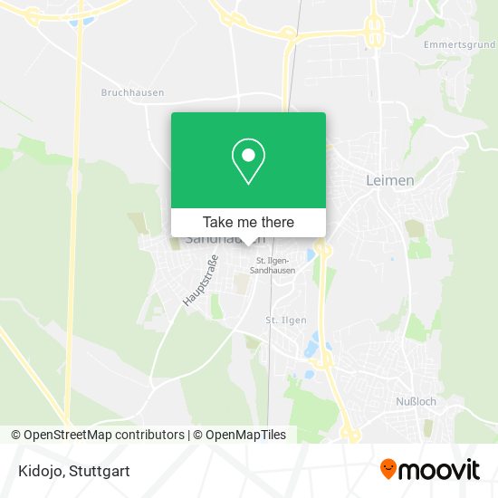 Карта Kidojo