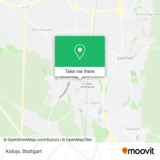 Карта Kidojo