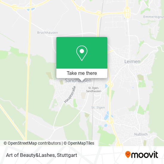 Art of Beauty&Lashes map