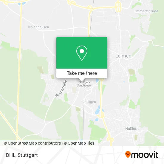 Карта DHL