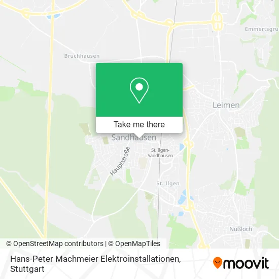 Карта Hans-Peter Machmeier Elektroinstallationen