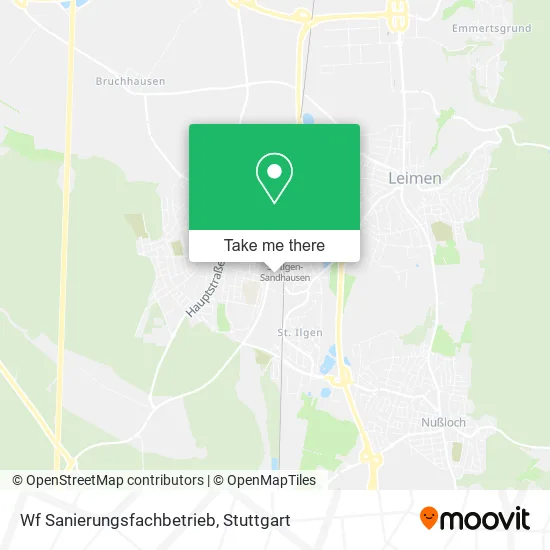 Карта Wf Sanierungsfachbetrieb