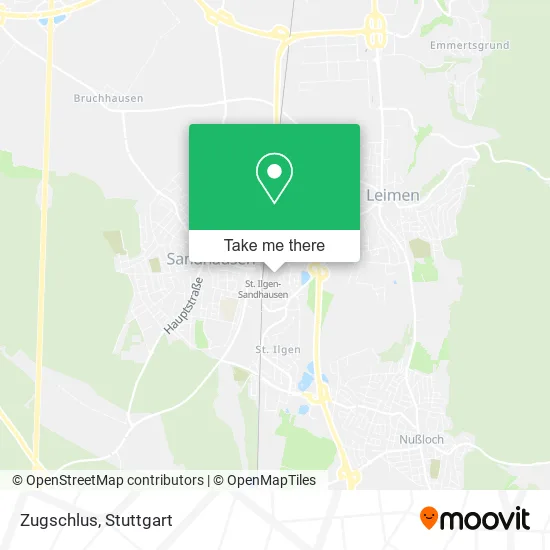 Карта Zugschlus