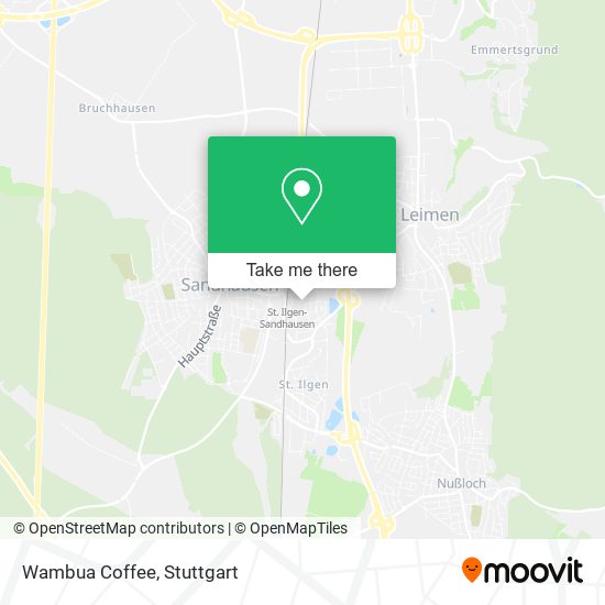 Карта Wambua Coffee