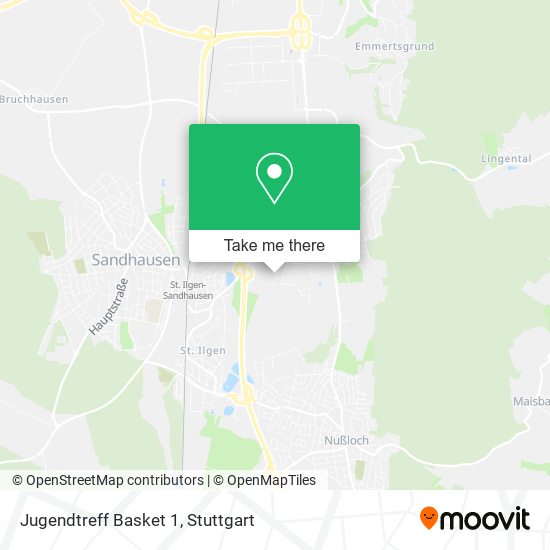 Jugendtreff Basket 1 map