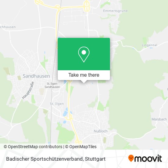 Badischer Sportschützenverband map