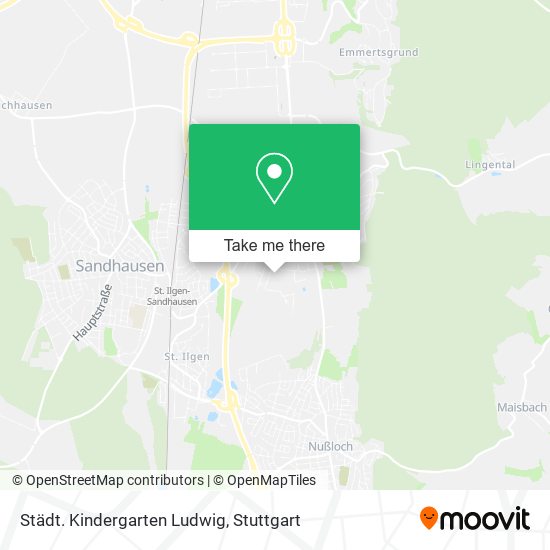 Städt. Kindergarten Ludwig map