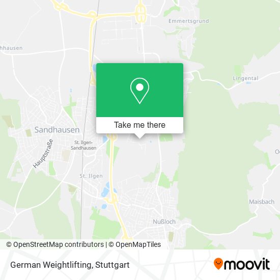 German Weightlifting map