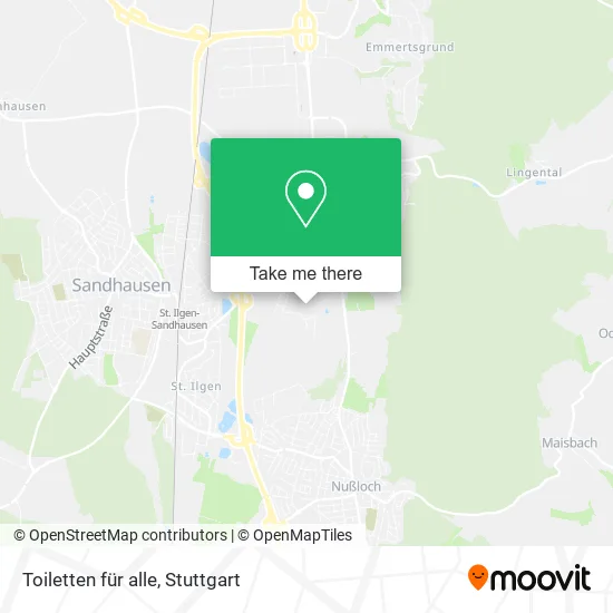 Карта Toiletten für alle