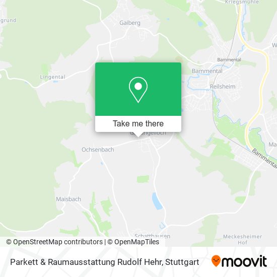 Parkett & Raumausstattung Rudolf Hehr map